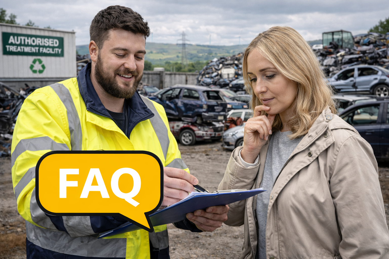 Scrap car FAQs and advice in Holmfirth